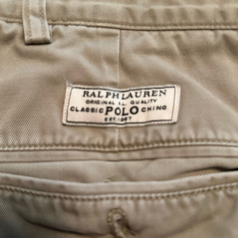 Polo Ralph Lauren Men's Classic Tan Chinos